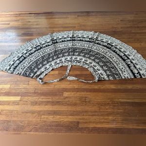 Wrap around elephant skirt